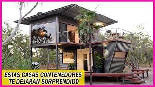 Casa Contenedores En Serio Puedo Tener una Hermosa Casa usando Contenedores marino Casa Container [upl. by Zsuedat]