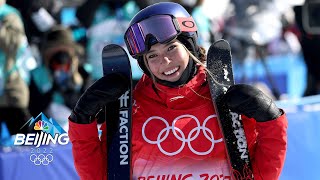 Eileen Gu dominates womens halfpipe for second gold medal  Winter Olympics 2022  NBC Sports [upl. by Malvie410]