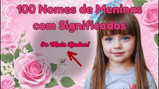 NOMES SUPER DIFERENTES E LINDOS MENINOS E MENINAS [upl. by Weissman611]