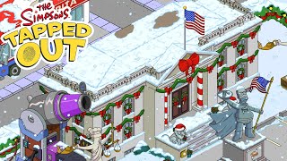 The Simpsons Tapped Out  Christmas Event  18 2022 [upl. by Dnalyk290]