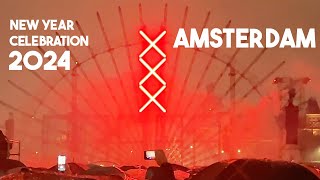 NEW YEAR CELEBRATION IN AMSTERDAM NETHERLANDS  2024  FIRST VLOG [upl. by Yrannav672]