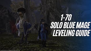 Solo Blue Mage 170 Leveling Guide 2021 FFXIV [upl. by Darnok]