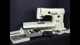 Necchi Lycia 524 sewing machine [upl. by Anibla]