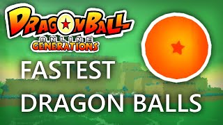 The FASTEST Way to Find the NAMEKIAN DRAGON BALLS  DBOG [upl. by Haerle]