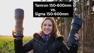 Tamron 150600mm VS Sigma 150600mm  Superteleobjektive im Praxistest [upl. by Ynatterb]