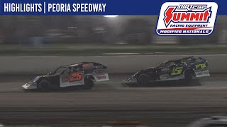 DIRTcar Summit Modified Nationals  Peoria Speedway  June 14 2023  HIGHLIGHTS [upl. by Nelyaw651]