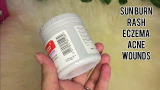 The secret for ACNE solution Sudocrem rash cream eczema sunburn wounds [upl. by Ecnatsnoc]