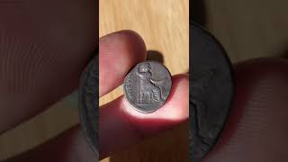 Ancient Biblical “Tribute Penny” Silver Denarius Emperor Tiberius [upl. by Radferd]