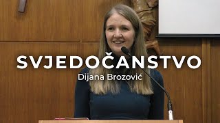 Dijana Brozović  Svjedočanstvo [upl. by Rosenstein]