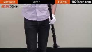 Manfrotto 562B1 Monopod Review [upl. by Enamart128]