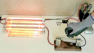 AC versus DC load breaking comparison with a knife switch [upl. by Nivi638]