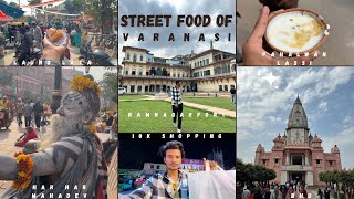 Top 5 food of Varanasi  Varanasi food guide with best dishestimings and location  Ramnagar Fort📍 [upl. by Koval]