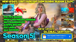 32BIT CODM GLOBAL SERVER SEASON 5 [upl. by Essie]