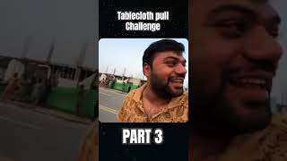 Ducky bhai tablecloth challenge part 3 shorts shortvideo viral trending shortsfeed vlog [upl. by Bille]