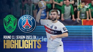 HC Eurofarm Pelister vs Paris SaintGermain Handball  Round 11  EHF Champions League Men 202324 [upl. by Anavi]