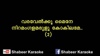 Aalila Thaliyumayi Malayalam Karaoke Song with Lyrics ആലിലത്താലിയുമായി [upl. by Nivrac]