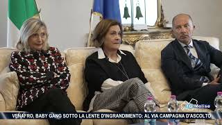 Venafro baby gang sotto la lente dingrandimento al via campagna ascolto [upl. by Antonino]