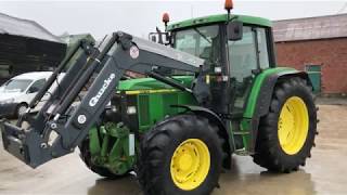 John Deere 6410 premium tractor with Quicke Loader [upl. by Danielson]