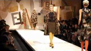 La sfilata di Fendi collezione Autunno Inverno 20112012 [upl. by Alletnahs]