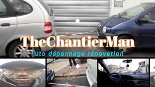 THECHANTIERMAN Tuto remorquage avec un Renault Scenic 12 [upl. by Elegna693]