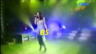 Regine Velasquez Vocal Range A2B6 Part 4 of 4  High Notes A5B6 [upl. by Dyun843]