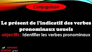 Le présent de lindicatif des verbes pronominaux usuels [upl. by Rad]