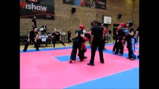 WKU Scotland Wishaw Open  Team Event  Annette AstonTKS vs Galston Gladiators [upl. by Luanni]