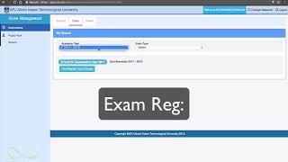 APJ KTU Course and Exam Registration Tutorial Video [upl. by Lahey]