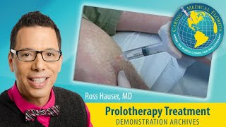 Dextrose Prolotherapy treatment for knee pain [upl. by Eniamert737]