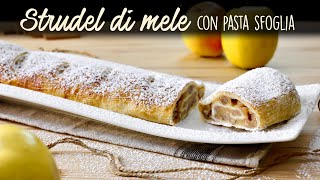 Strudel di mele con pasta sfoglia [upl. by Sugna369]