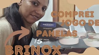 PANELAS BRINOX CERAMIC LIFE VALE A PENA INVESTIR RESENHA 2024 😍 [upl. by Vladamir]