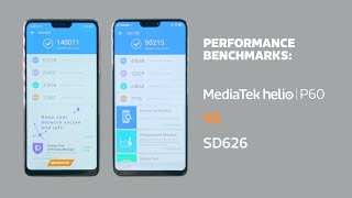 MediaTek Helio P60 vs SD626  Performance Benchmarking Comparison [upl. by Ferrel]