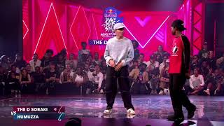 THE D SORAKI Dance Battle 3 of 4  Round 1 of 2  Red Bull Dance Your Style World Final 2022 [upl. by Eynenihc]