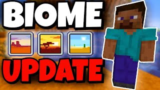 Is Minecraft’s Next Update A BIOME UPDATE [upl. by Knarf]