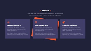 CSS And HTML Our Services Section  Web Design hover effects [upl. by Gloria850]