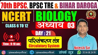 Circulatory System  परिसंचरण तंत्र  Human Circulatory System in hindi  Nitesh Sir  viral [upl. by Eelame]