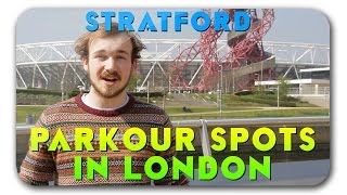 Parkour Freerunning Spots In London 4  Stratford [upl. by Coop]