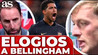 INGLATERRA se RINDE ante BELLINGHAM los ELOGIOS de SOUTHGATE y PICKFORD a JUDE [upl. by Cristen]