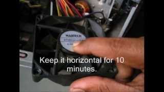 How to  Repair a CPU fan [upl. by Kirtley]