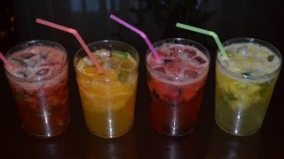 Cócteles refrescantes sin alcohol [upl. by Ermey]