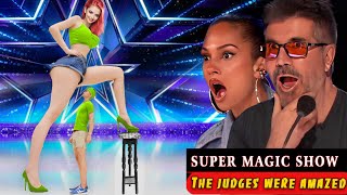 Americas Got Talent 2024 Sacred Riana’s Unbelievably Scary Magic Has Judges Holding Their Breath [upl. by Donelson]