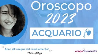 ♒ Oroscopo Acquario 2022  le tue previsioni personalizzate 🍀 [upl. by Chloras]