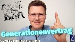 Generationenvertrag  was ist das  Problem und Konsequenz  der Ausweg  private Vorsorge [upl. by Aicilaanna474]