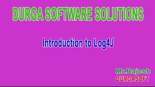 Introduction to Log4J [upl. by Nevin]