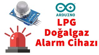 LPG Doğalgaz Alarm Cihazı Yapımı  Arduino Mblock Mq4 Sensor [upl. by Maggy]