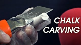 Chalk Carving ASMR [upl. by Sivolc]