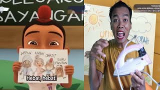 Kompilasi Upin Ipin Lukisan Jarjit  Tiru Aksi Upin Ipin Terbaru 2023  Upin amp Ipin Terbaru 2023 [upl. by Hilarius]