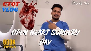 Open Heart🫀Surgery  Max Hospital Saket Dehli  Cardiac OT Indian [upl. by Friedlander]