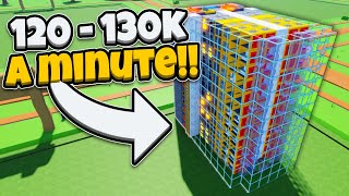 How To Make The NEW BEST Starter Farm  Block Tycoon ROBLOX [upl. by Adnovay]