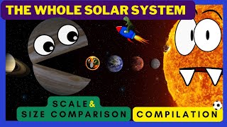 JOURNEY THROUGH THE SOLAR SYSTEM for kids  Learn planets of our solar system  SafireDream [upl. by Ssepmet]